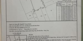 Bán đất chính chủ Phường Rạch Dừa, TP Vũng Tàu