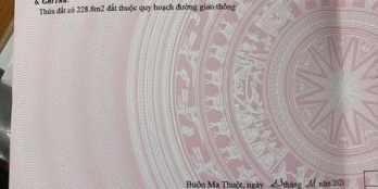 CẦN BÁN ĐẤT EAKAO-DIỆN TÍCH HƠN 2 SÀO-TPBMT-DAKLAK