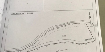 góc bán  Lô 2: Diện tích 1120m, 37m mặt tiền đường,nở hậu 43.5m,dài 30m và mặt s
