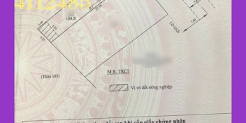 bán đất  Phường: 5 - Diện tích: 64 m2 (Mặt tiền: 5,2 m) - Giá: 3,7 tỷ