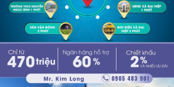 Bán gấp cặp đất ở gần chợ, trường học, giá cực rẻ, liên hệ 0905483901