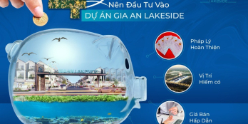 Dự án Gia An lakeside 3 mặt tiền Tỉnh lộ 765, pháp lý 1/500, chiết khấu 10%