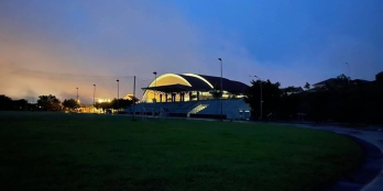 góc bán đất đường Song an đối diện chợ mới: