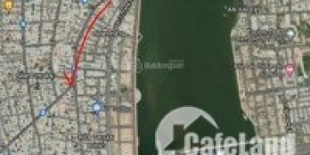 Không gồng lỗ nổi nay gia đình bán lô Trưng Nữ Vương 562m2 gần công viên APEC