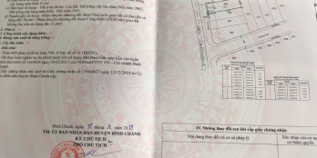 MẶT TIỀN ĐƯỜNG BÀU GỐC-DƯƠNG ĐÌNH CÚC XÃ TÂN KIÊN HUYỆN BÌNH CHÁNH