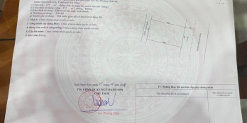 Cần bán lô đất mặt tiền Trần Đại Nghĩa, Ngũ Hành Sơn, Đà Nẵng - diện tích 375m2