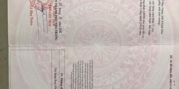 Chính chủ cần bán lô đất đường Dương Vân Nga,p.Vĩnh Hải, N