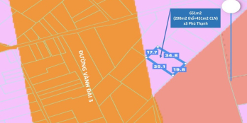 Chủ đất ngộp cần bán gấp lô nhì mặt đường Vành Đai 3 xã Phú Thạnh với giá mềm