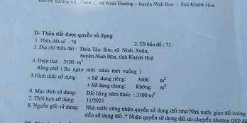 Đất 2 mặt tiền tỉnh lộ 8 Ninh xuân Ninh hoà