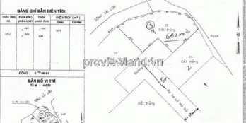 Bán lô đất Quận 2, dt 1682m2 thổ cư công nhận, gồm 3 sổ, giá 285tr/m2