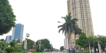 BÁN ĐẤT KHU BIỆT THỰ VƯỜN ĐÀO 176M2 mặt tiền 11m giá 36 tỷ .