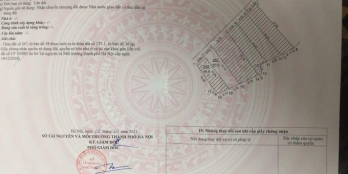 Bán đất sổ đỏ, hướng tây bắc, mặt tiền 3,8m