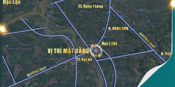 Bán đất thị trấn Thiệu Hoá ngay mặt quốc lộ 45.