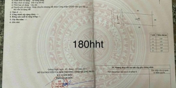 Bán đất mặt tiền hẻm Hoàng Hoa Thám , tp quảng ngãi