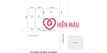 Bán lô số 1 hẻm Hùng Vương, diện tích xây nhà bao đẹp, đường ô tô thông