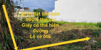 BÁN NỀN THỔ CƯ  vị trí : KHU VƯỢT LŨ PHƯỜNG 8 tp VĨNH LONG cho ace