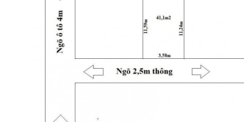 Bán mảnh đất Nhổn, Phương Canh, Nam Từ Liêm, HN, DT: 41 m2