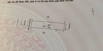 Bán lô đất la hà. Cách mặt tiền NGUYỄN NGHIÊM LA HÀ chỉ mấy mét nhỏ xíu xiu