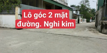 Bán ĐẤT 2 MẶT ĐƯỜNG NGHI KIM tp vinh Nghệ An