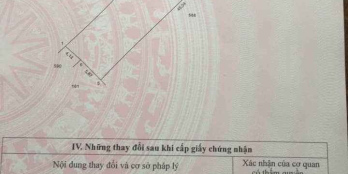 Chủ gửi bán đất nền ngang 9.7m dài 45m