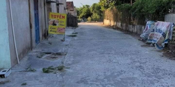 BÁN LÔ DIÊN AN. DT: 110m2 ĐƯỜNG BÊ TÔNG 7M