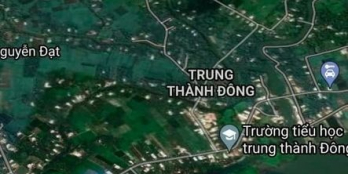 tỉnh lộ 907 đoạn qua xã Trung Thành Đông- Vũng Liêm- Vĩnh Long.