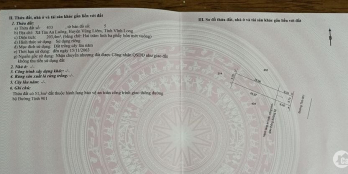 Cần bán 2 nền liền kề mặt tiền đường tỉnh 901