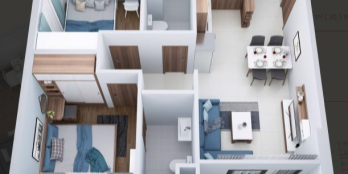 Trả góp chung cư 2pn gần Vsip, Aeon Bình Dương - Cơ hội cho gia đình trẻ