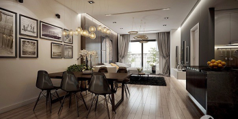 Thiết kế độc đáo và trải rộng, vuông vắn trên diện tích 152m2