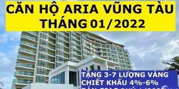 Mở Bán Aria Vũng Tàu 1PN-2 tỷ, 2PN-2.9Tỷ, 3PN-4.9 Tỷ View Biển, Hỗ Trợ Vay 65%
