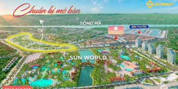 MỞ BÁN PHÂN KHU ĐỐI DIỆN CÔNG VIÊN NƯỚC SUN WORLD DỰ ÁN SUN GROUP TẠI SẦM SƠN
