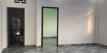 Nhà 1 trệt 1 lầu, sổ hồng riêng full thổ cư, diện tích 5X15m, hướng Tây