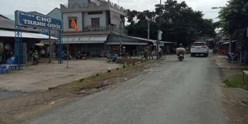 Bán nền 200m thổ Mặt tiền hơn 5m, gần chợ thạnh quới.