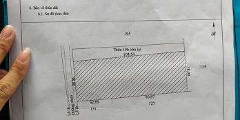 Mặt tiền giáp lộ nhựa #NGANG 38m, hậu 38m.