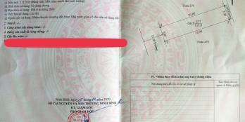 Đối diện cổng trường cấp 3 gia viễn b