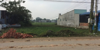 Đất đã san lấp cao ráo, sổ hồng riêng -Nằm ở mặt tiền-hưng long, 2ty