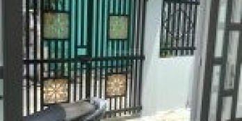 chính chủ bán nhà Đường nhựa 4m thông khu dân cư hiện hữu đông đúc-hóc môn