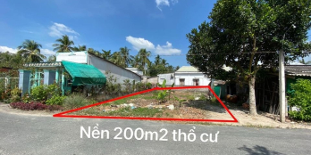 NỀN GIÁ TỐT MẶT TIỀN LỘ ÔTÔ 8m CÁCH CHỢ LONG HIỆP- QUỐC LỘ 53 CHỈ 200m  .