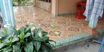 Cần bán đất long an. Long hồ vl. Trên đât. Có căn nhà cấp 4