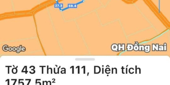 Cần bán gấp lô đất xã Hàng Gòn, Thành phố Long Khánh ĐNai.