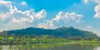 Mặt tiền nhựa số 1 bầu trâm 10x44m nở hậu 25m full thổ