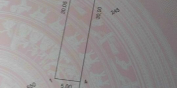 Bán nhanh nền đất thuộc xã Tân Long, Mang Thít, Vĩnh Long.