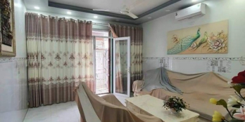 BÁN CĂN NHÀ LẦU MẶT TIỀN NHỰA ĐƯỜNG PHẠM HÙNG, ẤP BÌNH TẠO, XÃ TRUNG AN, MỸ THO