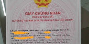 Do cần tiền mình  muốn  bán mảnh đất  ở tổ 15phường trung sơn