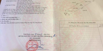 Bán đất thành phố Tam Điệp tại thôn 7 Đông Sơn 8 x 45 m