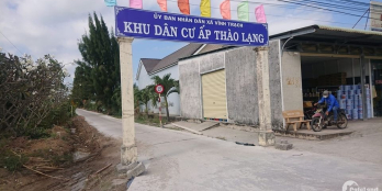 Bán nền đất cln, từ cổng chào ấp thào lạng vào 200m