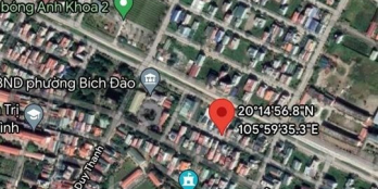 Nằm ngay trung tâm phường Bích Đào gđ có mảnh nho nhỏ 80m2 (5*16, hướng Bắc)