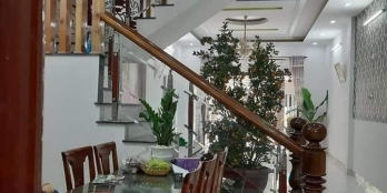 Nhà mặt tiền LÊ HỮU TRÁC 1 trệt 2 mê lung linh mê ly ở bao phê