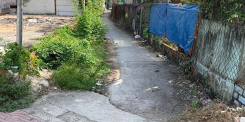 Bán nền p3 hai mặt tiền, đối diện cổng phụ trường Đại Học Xây Dựng Miền Tây.