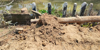 Đối diện khu dự án Resort Cồn Tân Vĩnh